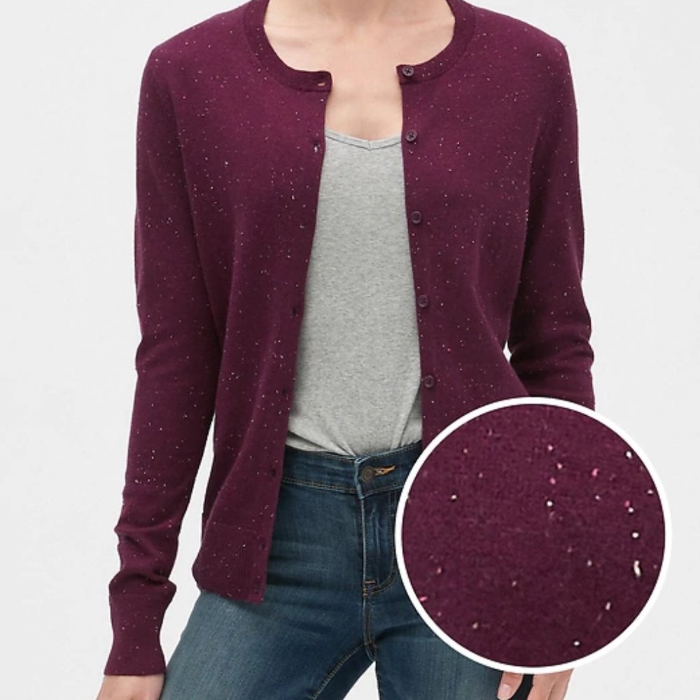 Gap Factory - Crewneck Cardigan - Size M (NWT)
